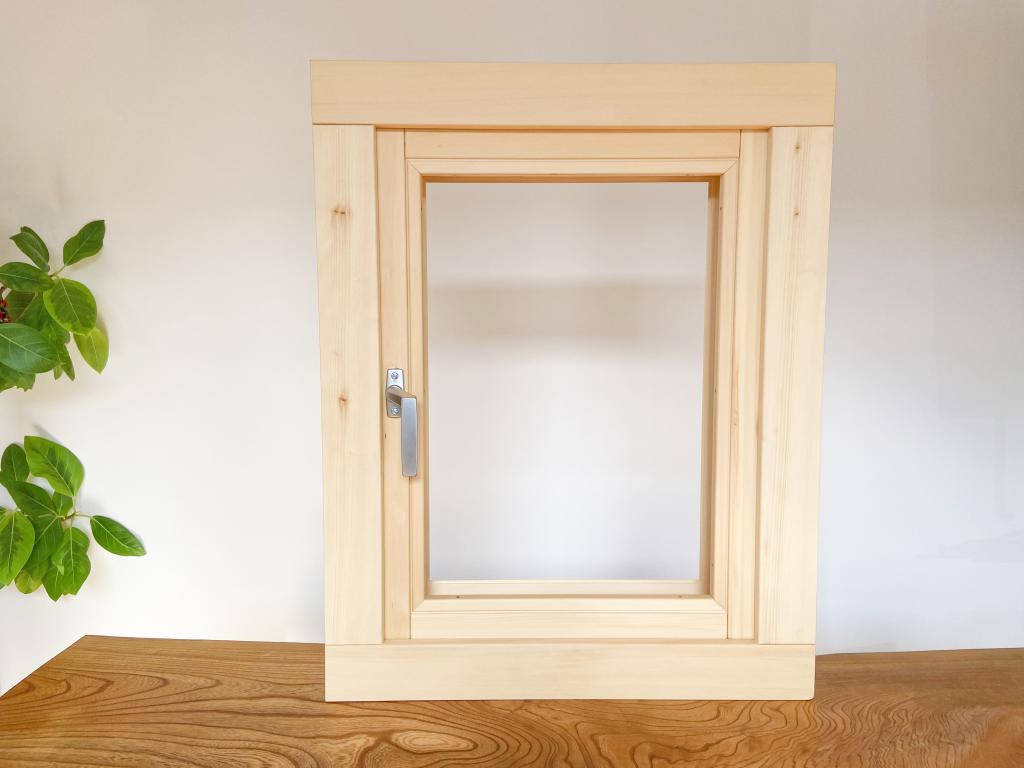 見込80mm外開き窓試作